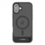 Torras reguliuojamas PSTAND, skirtas iPhone 16, modelis X00FX1931, juodas, lengvas sulankstomas stovas
