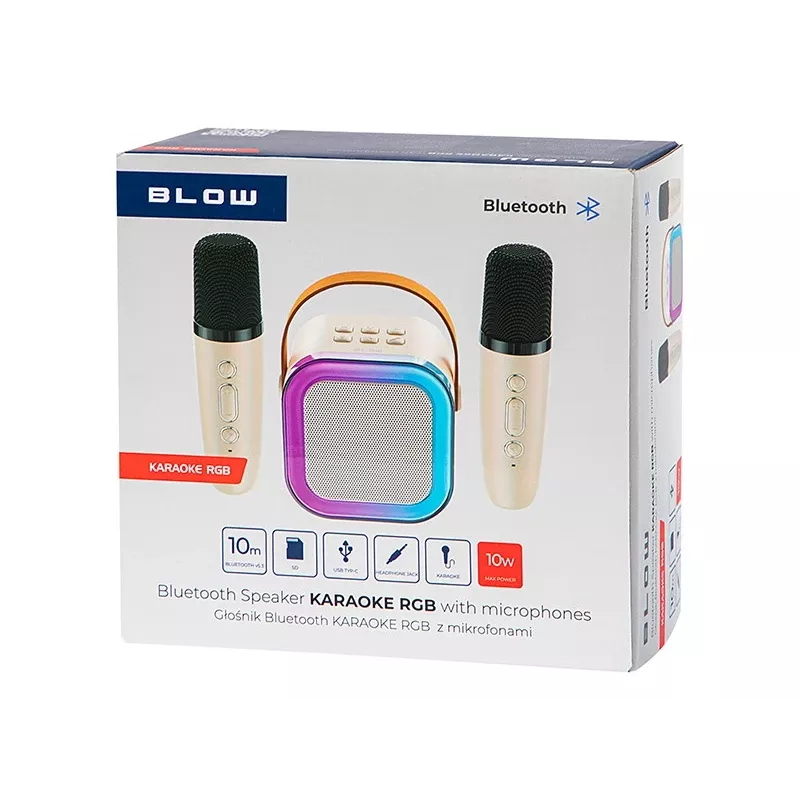 Karaoke garsiakalbis, KARAOKE RGB Bluetooth garsiakalbis, 30W