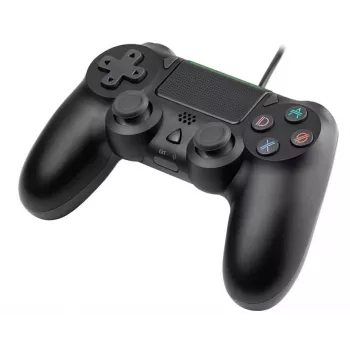 Laidinis žaidimų pultas TRACER SHOGUN PRO Juoda — 16 mygtukų, analoginis/skaitmeninis, 1,5 m laidas, vibracija, PC/PS4/PS3