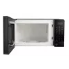 Solo mikrobangų krosnelė ESPERANZA EKO009 — 700 W, 20 L, LED ekranas, jutiklinis valdymas, 24,5 cm stiklinis sukamojo stalo padėklas, juoda