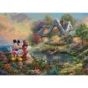 Thomas Kinkade: Painter of Light - Disney, Sweethearts Mickey & Minnie, dėlionė, 1000 dalių