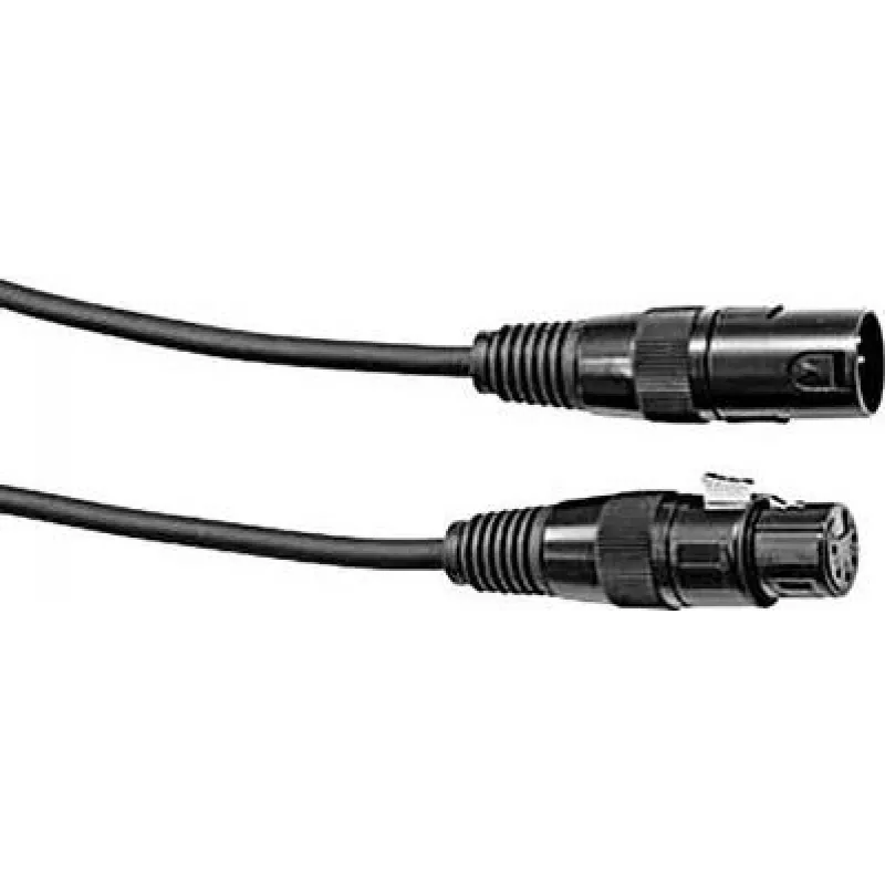 DMX laidas EUROLITE 30227864 — 5 kontaktų, 1x XLR kištukas į 1x XLR lizdą