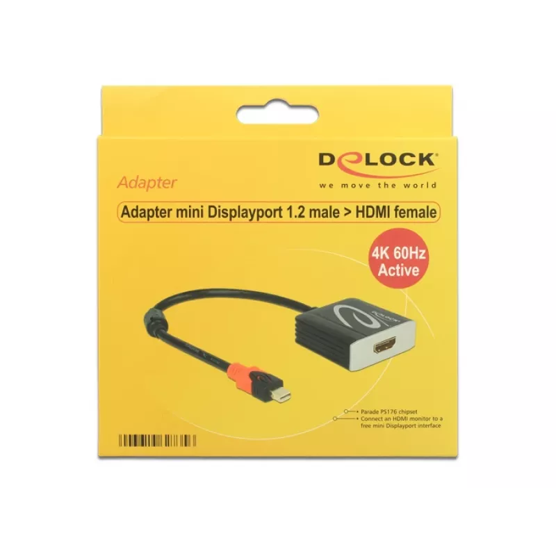 Vaizdo kabelio adapteris DeLOCK 62735 Mini DisplayPort į HDMI