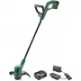 Akumuliatorinė žoliapjovė EasyGrassCut 18-260, 18 V (žalia/juoda, 2x ličio jonų akumuliatoriai 2,0 Ah, POWER FOR ALL ALLIANCE)
