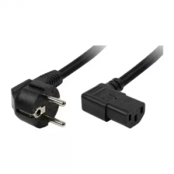 IEC-C13 jungtis LogiLink Swiss-IEC 2m juoda