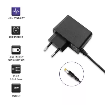 Maitinimo adapteris 10W 5V, 2A, 5,5x2,5