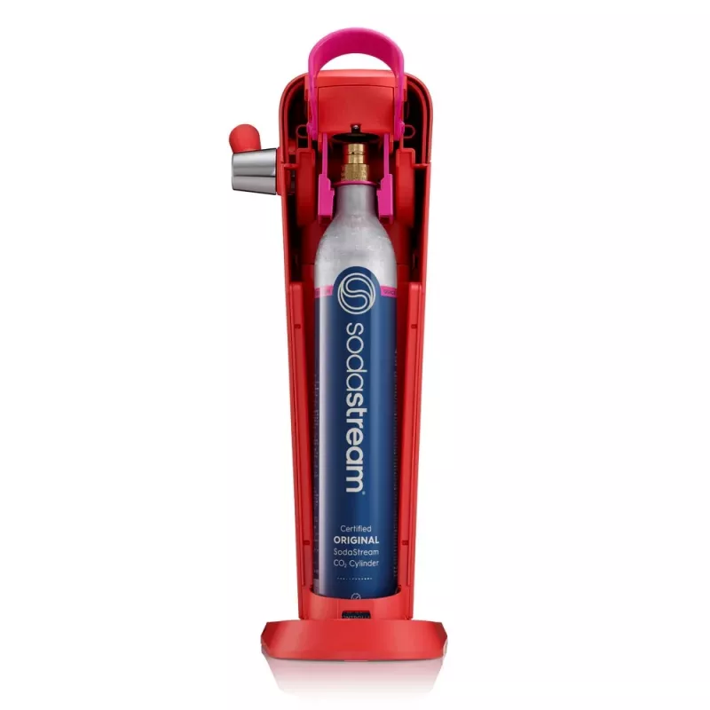 Sodos gaminimo aparatas SodaStream Art Mandarino Raudonos Spalvos 1L Gazuotas Butelis