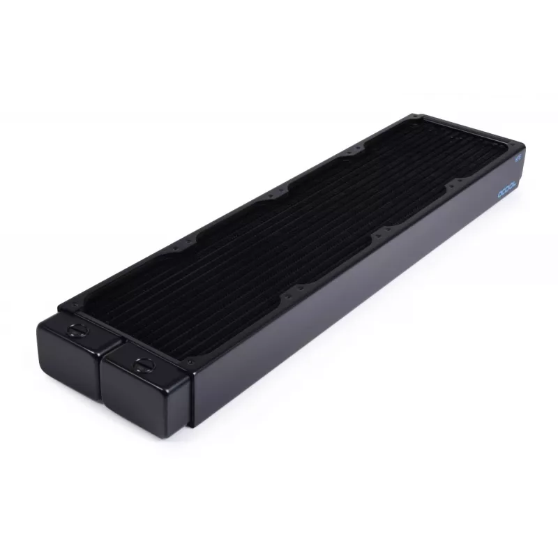 Radiatorius Alphacool 14473 žalvaris varis plienas juodas 124 mm plotis