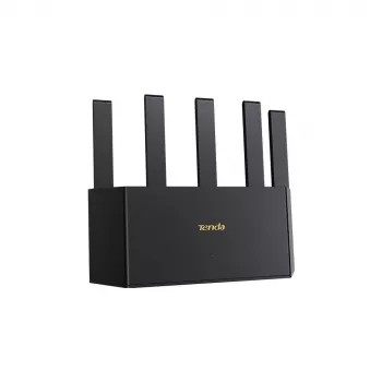 Belaidis maršruto parinktuvas TENDA TE3L Wi‑Fi 7 (IEEE 802.11ax), 3x Gigabit LAN, 1x WAN, 512 MB RAM, VLAN, NAT, WPA, juodas
