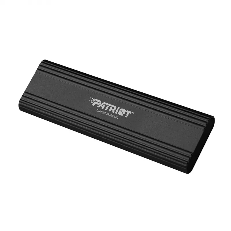 Išorinis SSD PATRIOT TRANSPORTER Lite 1 TB (USB 3.2 Gen 2, 1000 MB/s, aliuminis, USB-C)