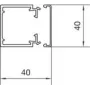 Hager LF4004007035 jungiamumo priedas, pilkas