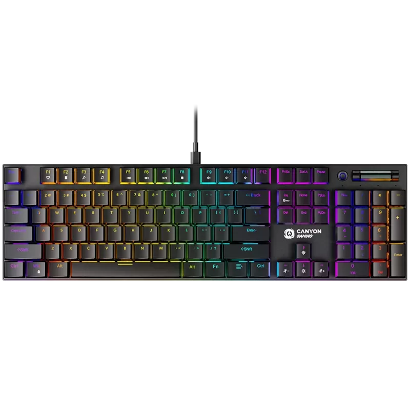 CANYON klaviatūra Cometstrike GK-55 EN/RU laidinė