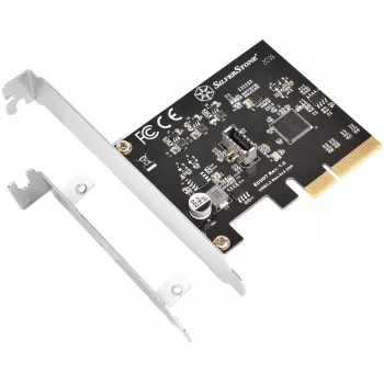 Išplėtimo plokštė SidabrinėSTONE SST-ECU07 USB 3.0 PCIe — PCI Express USB 3.0 adapteris