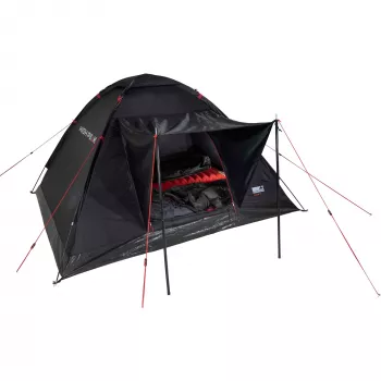 Piramidinė palapinė High Peak Beaver 3, 3 asmenų, kietas rėmas, atspari vandeniui 150 cm
