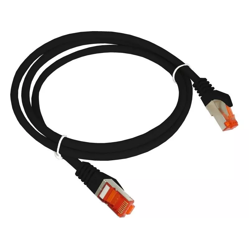 AVIZIO KKS6CZA1.0 tinklo kabelis Juodas 1 m Cat6 F/UTP (FTP)