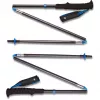 Trekking Poles Distance Z, fitneso įrenginys pilkas, 1 pora, 100 cm