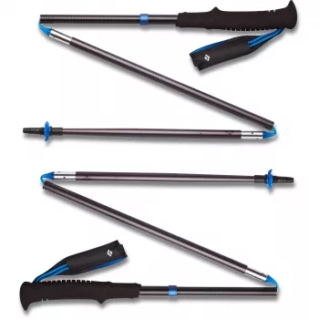 Trekking Poles Distance Z, fitneso įrenginys pilkas, 1 pora, 100 cm