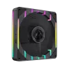 GAMEMAX TORNADO T14 ARGB-R 140 mm korpuso ventiliatorius, juodas