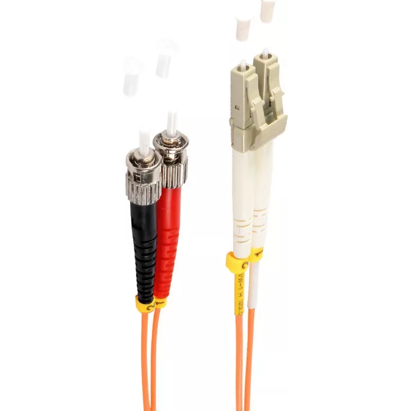 shiverpeaks BS77942 šviesolaidinis kabelis 2 m LC ST OM2 oranžinis (BS77942)