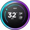 NZXT KRAKEN Elite V2 240 Skysčio aušinimas su ekranu, juodas RL-KN24E-B2 (RL-KN24E-B2)