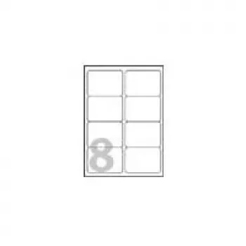 Avery - Blizgūs - Blizgūs - 67,7 x 99,1 mm 40 vnt. (5 lapai x 8) Fotoetiketės