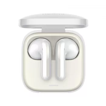 Belaidės į ausis dedamos ausinės Xiaomi Buds 6 Active — Baltos, intraauralinės, 0.036 kg, Bluetooth ryšys iki 10 m