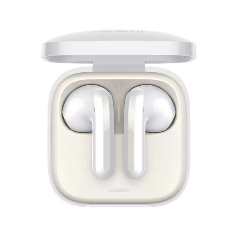 Belaidės į ausis dedamos ausinės Xiaomi Buds 6 Active — Baltos, intraauralinės, 0.036 kg, Bluetooth ryšys iki 10 m