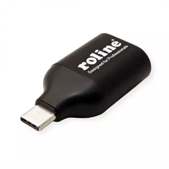 ROLINE 12.03.3228 USB grafikos adapteris 1920 x 1080 pikselių juodas (12.03.3228)