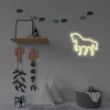 LED neoninis ženklas MANTA SNL103WH — Arklio motyvas, baltas
