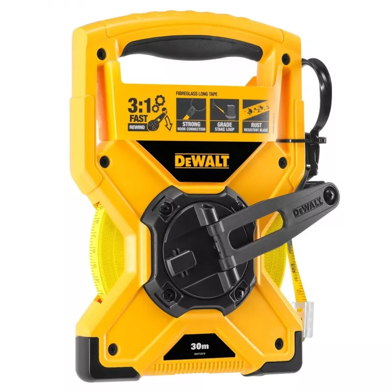 DeWALT DWHT34218-0 30 m ilgio matavimo juosta iš stiklo pluošto