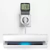 Elektroninis laikmatis QOLTEC PC0628 su LCD ekranu, 24 valandų atgalinė atskaita