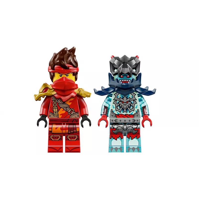 LEGO rinkinys NINJAGO 71838 Kai Motorcycle Speed Race — 79 dalys, 2 minifigūrėlės, amžius 6+, matmenys 40×30×90 mm