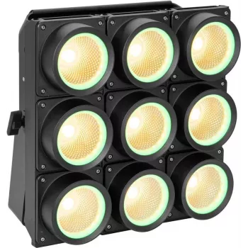 Apšvietimo įrenginys EUROLITE Atmo Blinder 9 IP rated — LED blinderio blokas su 9 šviesos diodais, apsaugotas nuo oro poveikio