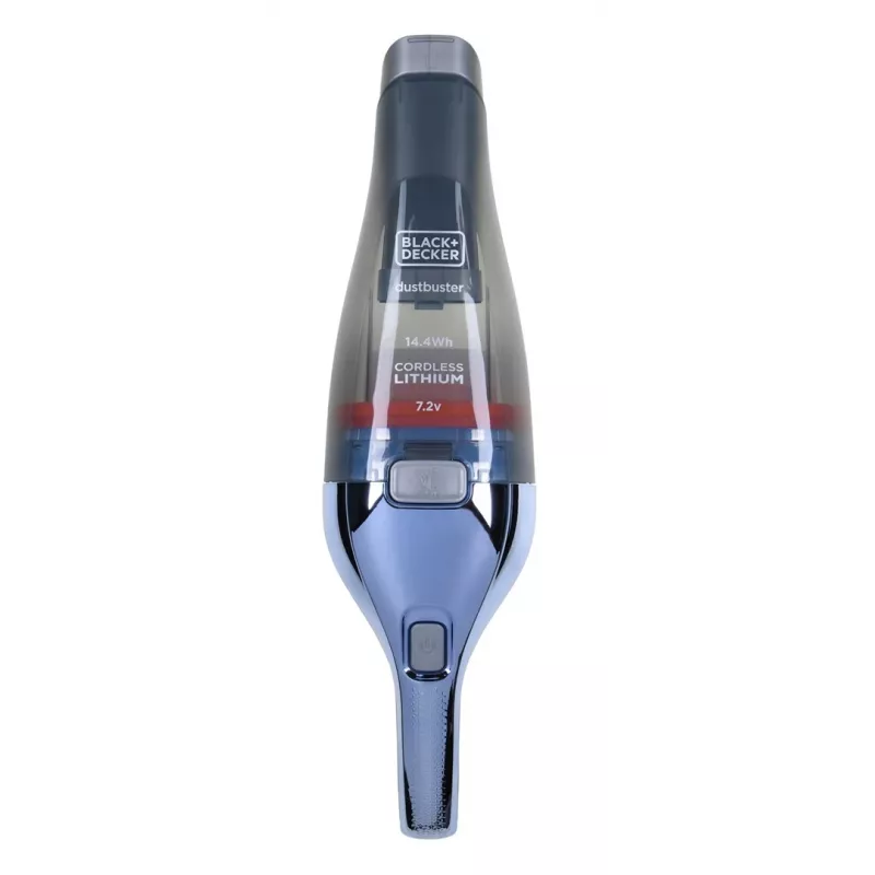 Rankinis dulkių siurblys Juoda & Decker NVC220WBC-QW — be maišelio, 0,385 l, 7,2 V ličio jonų, 12 min. veikimo laikas, 15,5 AW siurbimo galia