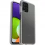 React + Trusted Glass permatomas apsauginis dėklas + ekrano apsauga, skirta Samsung Galaxy A22
