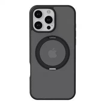 Telefono dėklas Torras Pro Series, skirtas iPhone 16 Pro Max, juodas, modelis X00FX1914
