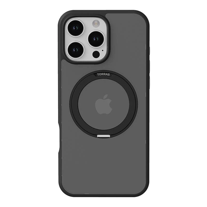 Telefono dėklas Torras Pro Series, skirtas iPhone 16 Pro Max, juodas, modelis X00FX1914