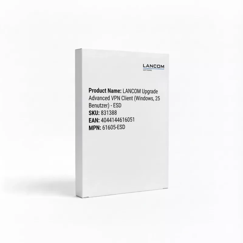 Lancom Option Router Adv. VPN Client WIN 25er Upgrade (Couvert) WIN, Bulk 25