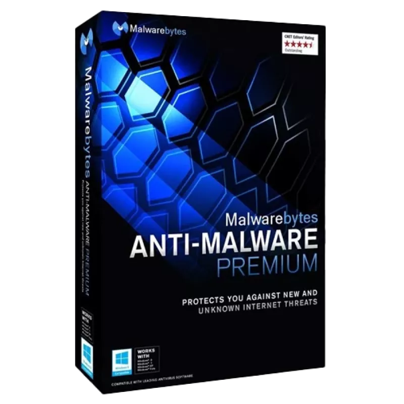 Malwarebytes Premium - 5 įrenginiams 1 metai