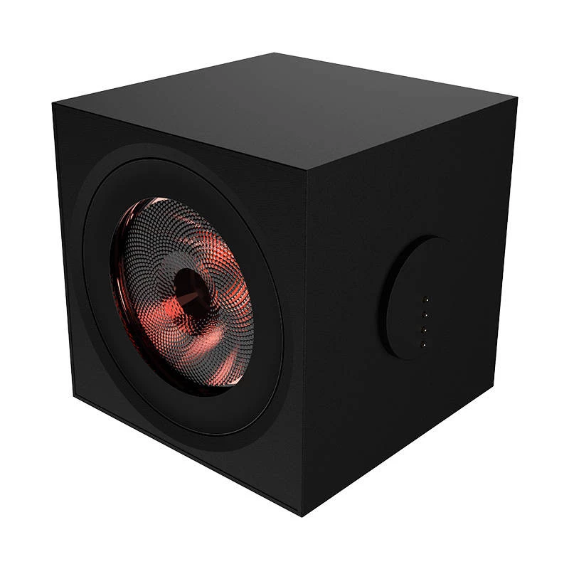 Išmanioji stalo lempa Yeelight Cube — įvairiaspalvė, Wi‑Fi/Bluetooth, 2,4 GHz, Bluetooth 5.0, AC 100–240 V, 1,5 m laidas, juoda