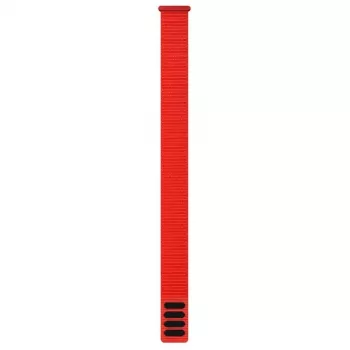 Garmin UltraFit laikrodžio dirželis 22 mm nailoninis ugniaspalvis raudonas (010-13306-12)