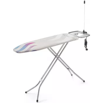 Viso dydžio lyginimo lenta Vileda 167342 — 1200×380 mm viršus, maks. aukštis 97 cm, sulankstoma su lygintuvo laikikliu