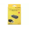 Laido jungčių adapteris DeLOCK 65696 USB 3.1 Gen 2 Type-A į Type-C juodas