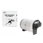 Print, Label Roll, TB Labels TBEB-DK22243 Brother Juoda Su Balta 102x30.48mm (10.20cm)
