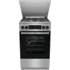 Gorenje GKS5C71XF Laisvai pastatoma viryklė su orkaite, sidabrinė