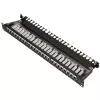 Patch panelis - Extralink CAT6A STP, 24 prievadai