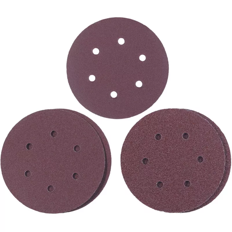 KWB Q-Stick šlifavimo diskų rinkinys Ø 150mm, grūdėtumas 40/80/120