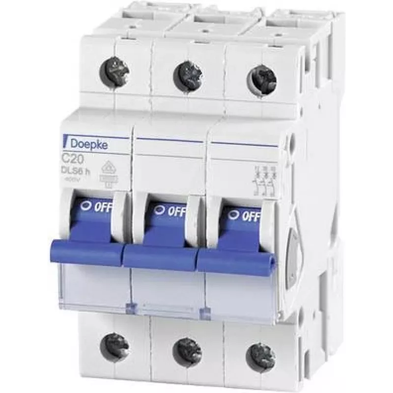 Miniatiūrinis automatinis jungiklis DLS 6H C13-3 6 kA (09914292)