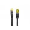 Tinklo kabelis Lanberg PCF6A-10CU-0100-BK juodas 1m Cat6a S/FTP
