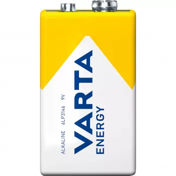 Baterija Varta ENERGY 9 V Alkaline — 9 V, 48,5 mm aukštis, 46 g, 1 vnt.
